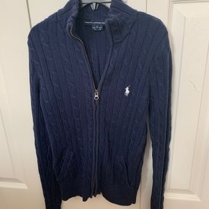 Ralph Lauren Sport Zip Up Sweater
